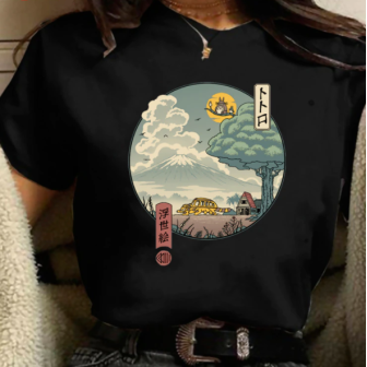 T-shirt Totoro Sekai