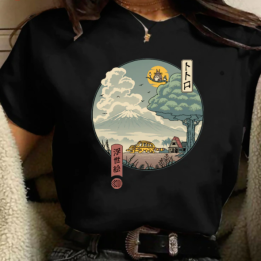 T-shirt Totoro Sekai
