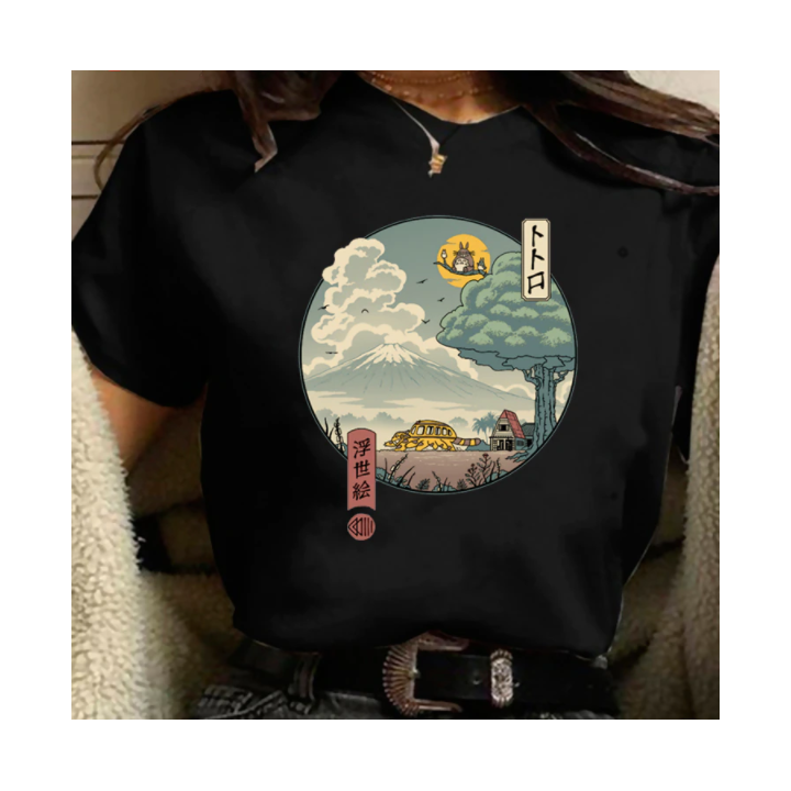 T-shirt Totoro Sekai