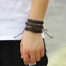 Lot de 6 Bracelet Tressés