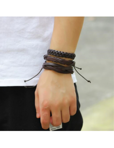 Lot de 6 Bracelet Tressés