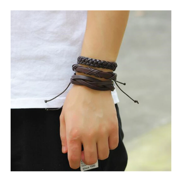 Lot de 6 Bracelet Tressés