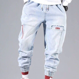 Vêtements japonais et coréens pour garçons - Pantalons japonais et coréens pour hommes - Jegging Slim Sutorītouea
