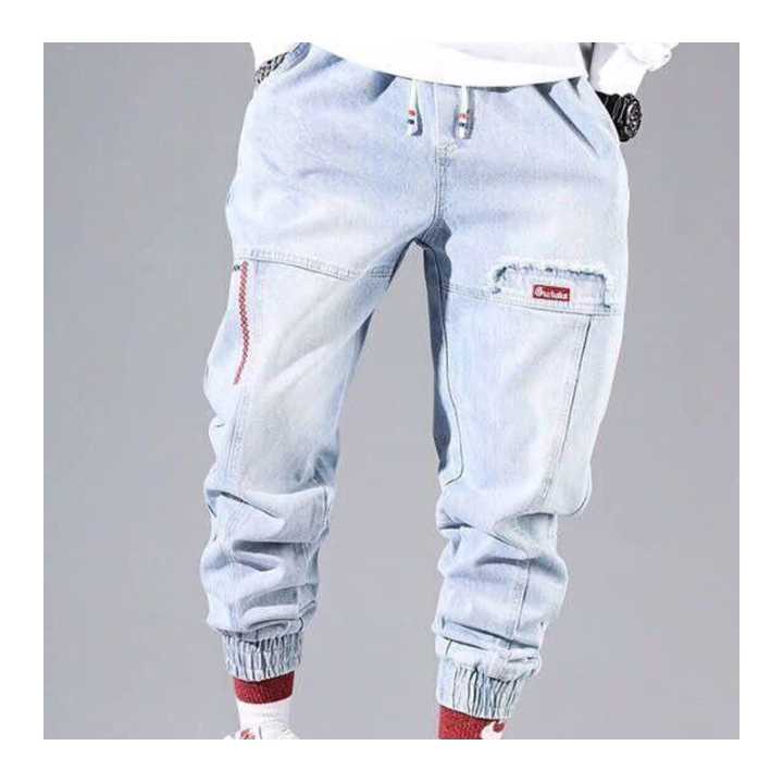 Vêtements japonais et coréens pour garçons - Pantalons japonais et coréens pour hommes - Jegging Slim Sutorītouea