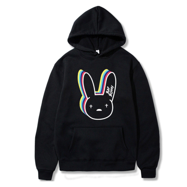 Vêtements japonais et coréens pour homme - Sweats japonais et coréens pour hommes - Sweat Shirt Bad Bunny Karādo