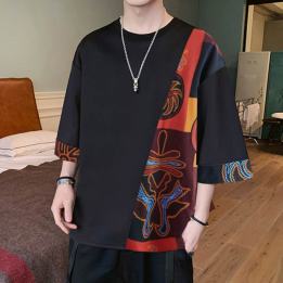 T-Shirt Patchwork Etonī