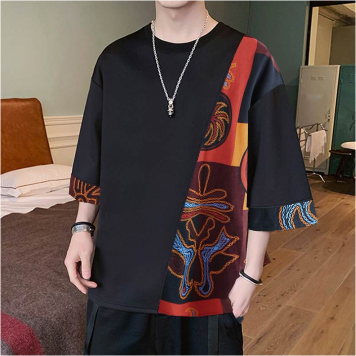 T-Shirt Patchwork Etonī