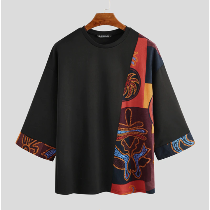 T-Shirt Patchwork Etonī