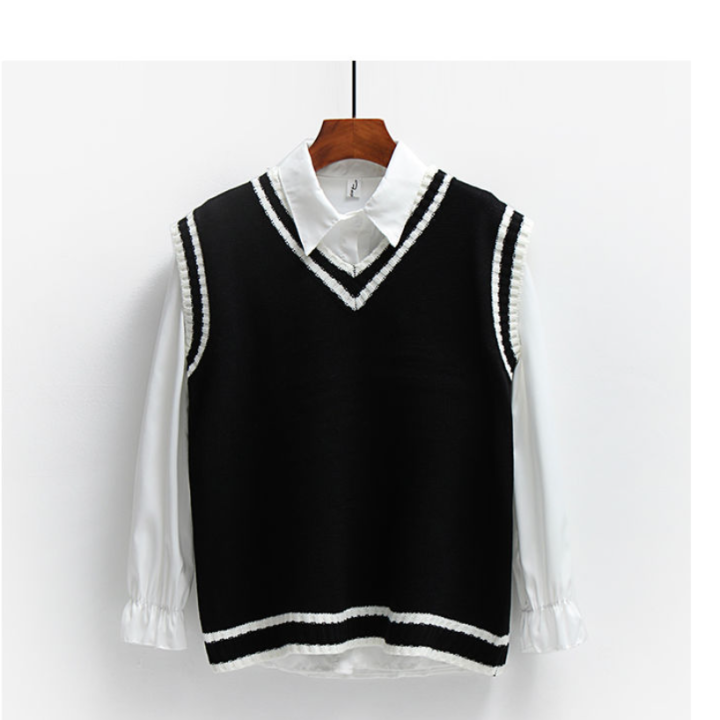 Gilet Sans Manches Preppy