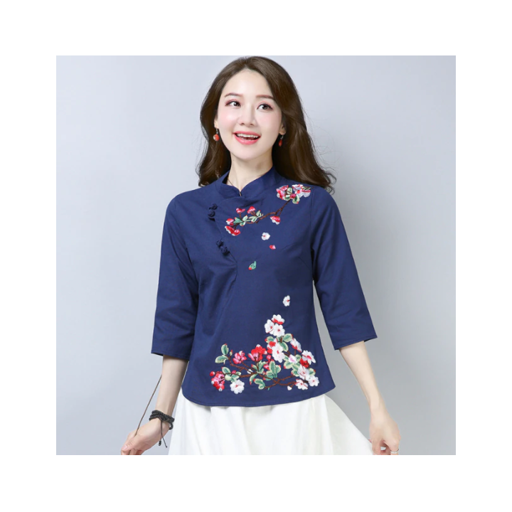 Chemisier Broderie Hana