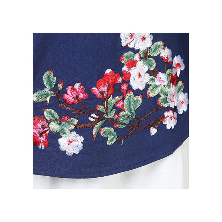 Chemisier Broderie Hana