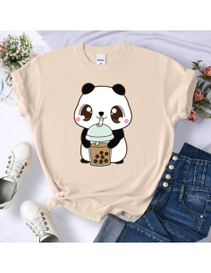 T-shirt Kawaii Panda Mirukusēki