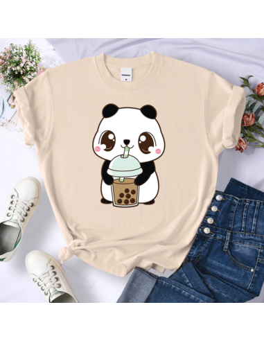 T-shirt Kawaii Panda Mirukusēki