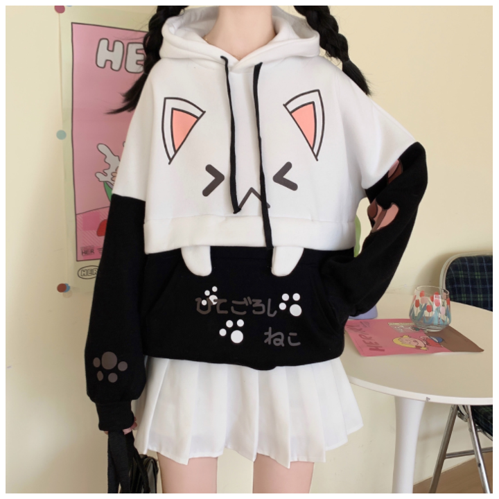 Sweat Shirt Kitty Kyūto