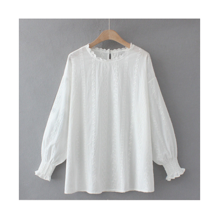 Vêtements japonais et coréens pour filles - Tops japonais et coréens pour femmes - Chemisier Léger Furōraru