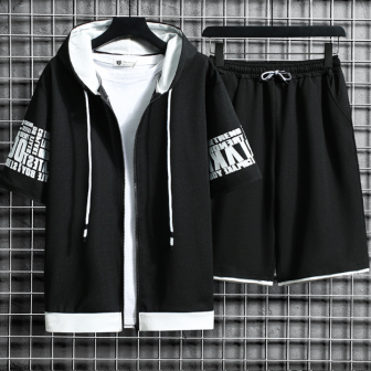 Ensemble Short T-shirt Sportif Supōtsuman