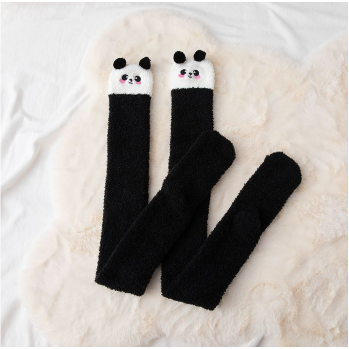 Chaussette Polaire Kawaii Panda
