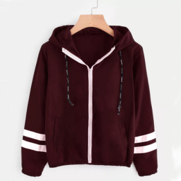Veste Légère Coupe Vent Burgundy Kaze