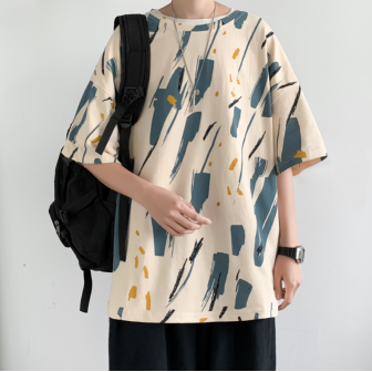 T-shirt Peinto