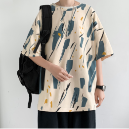 T-shirt Peinto