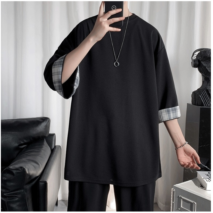 Vêtements japonais et coréens pour garçons - T-shirt japonais et coréens pour hommes - T-shirt Supuringu