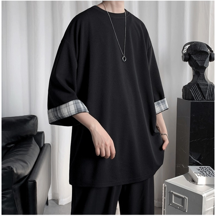 Vêtements japonais et coréens pour garçons - T-shirt japonais et coréens pour hommes - T-shirt Supuringu