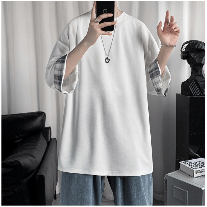 Vêtements japonais et coréens pour garçons - T-shirt japonais et coréens pour hommes - T-shirt Supuringu