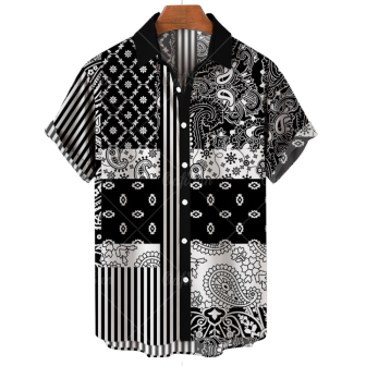 Chemise à manches courtes Shima