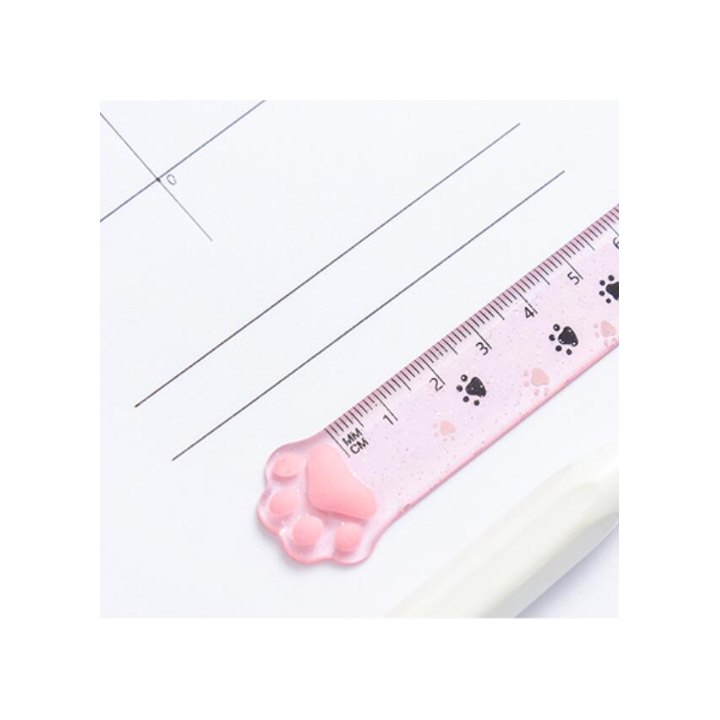 Règle 15 cm Pattes de chats