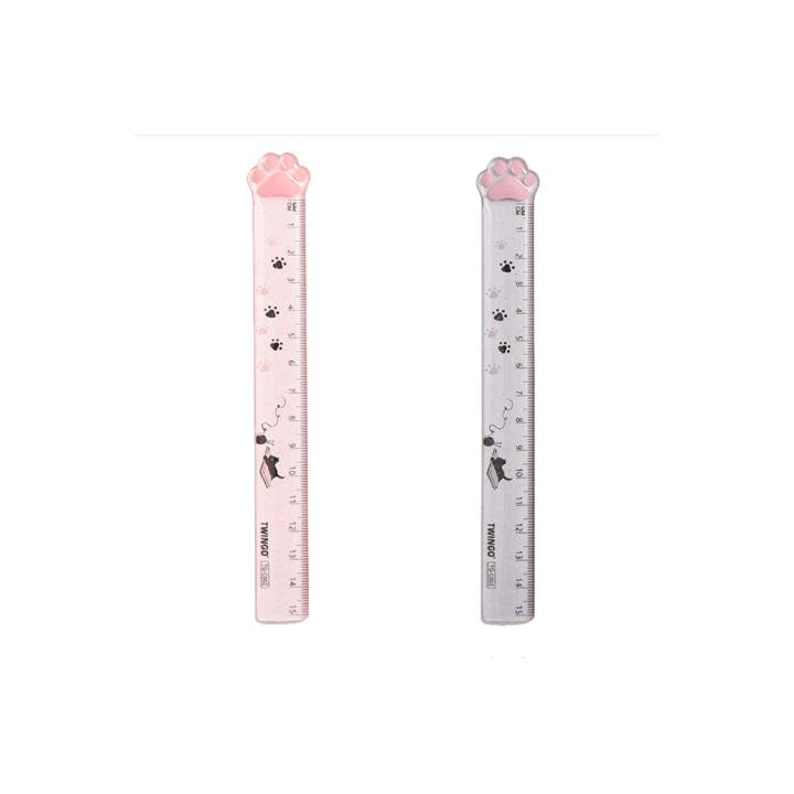 Règle 15 cm Pattes de chats