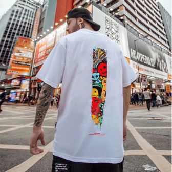 T-shirt Smiley Fukō