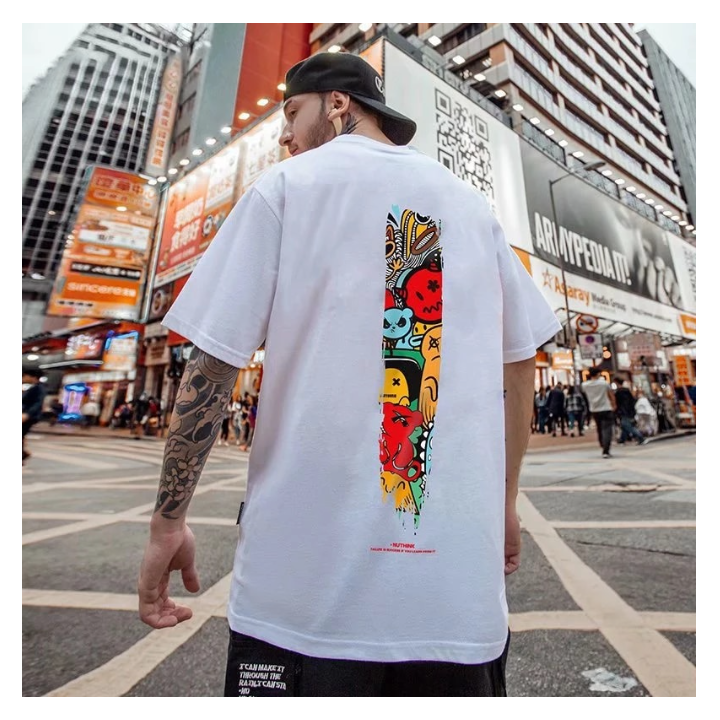 T-shirt Smiley Fukō