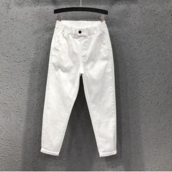 Vêtements japonais et coréens pour filles - Vêtements japonais et coréens pour filles - Pantalon Blanc Dansei no aru