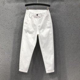 Vêtements japonais et coréens pour filles - Vêtements japonais et coréens pour filles - Pantalon Blanc Dansei no aru
