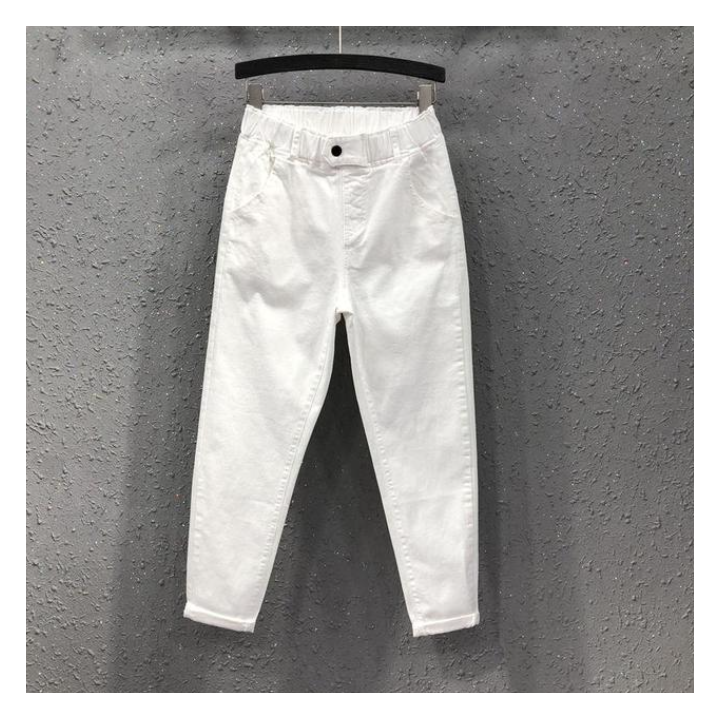 Vêtements japonais et coréens pour filles - Vêtements japonais et coréens pour filles - Pantalon Blanc Dansei no aru
