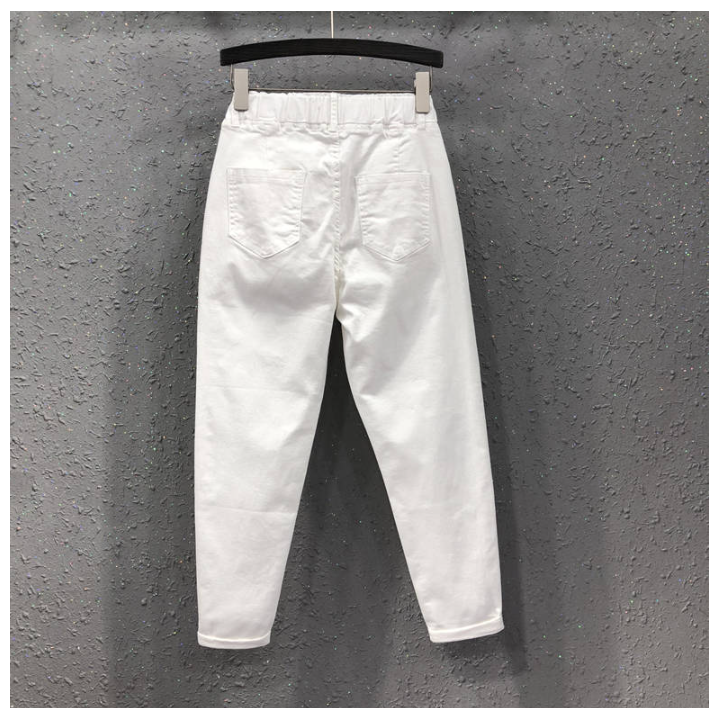 Vêtements japonais et coréens pour filles - Vêtements japonais et coréens pour filles - Pantalon Blanc Dansei no aru
