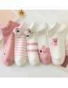 Chaussette Kawaii Chat Pinku