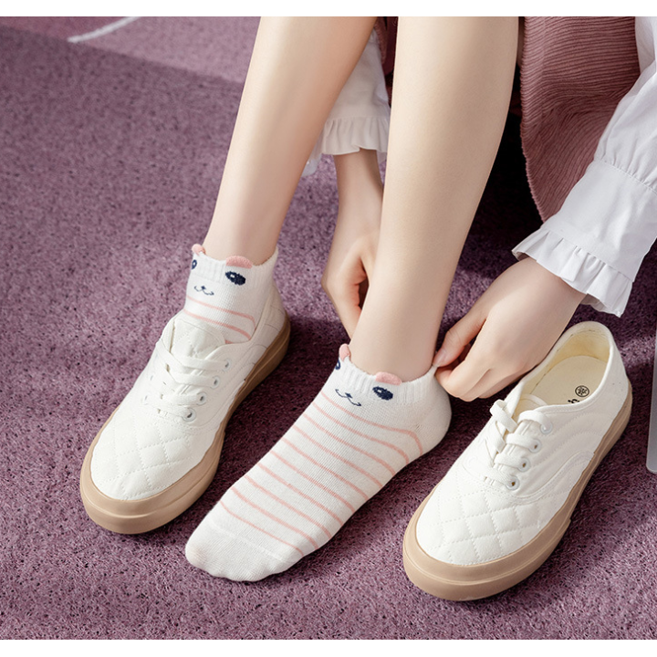 Chaussette Kawaii Chat Pinku