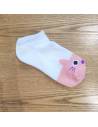 Lot e 5 Chaussettes Kawaii Chat Pinku