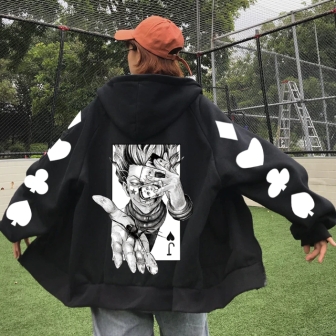 Sweats à capuche Zippé Hisoka