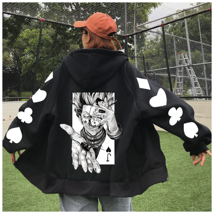Sweats à capuche Zippé Hisoka