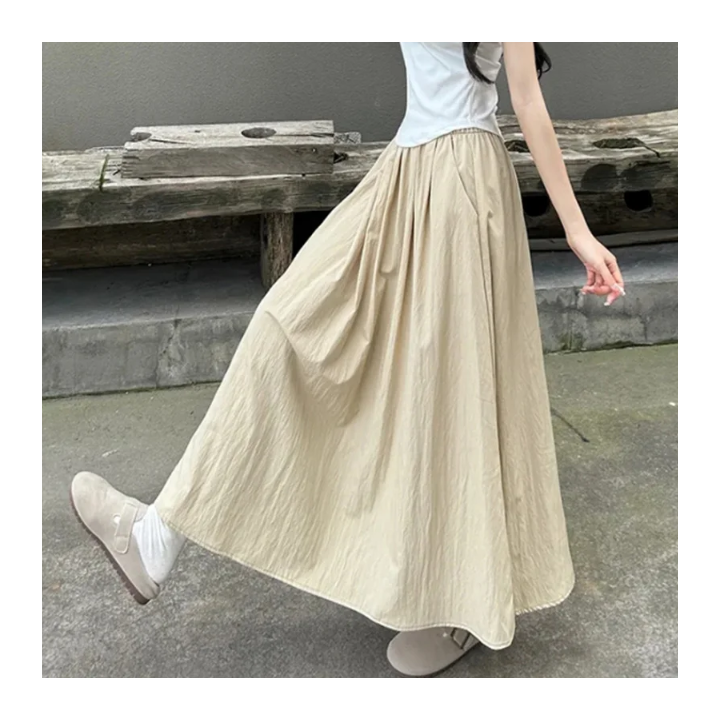 Jupe Sukāto Bēju | Jupe Japonaise Femme – Japean