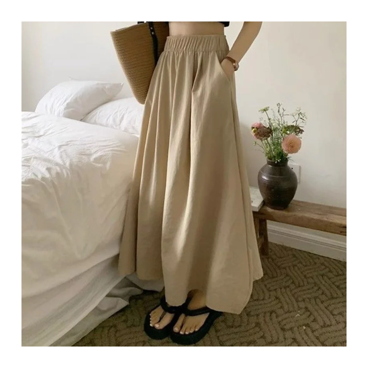 Jupe Sukāto Bēju | Jupe Japonaise Femme – Japean
