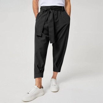 Vêtements japonais et coréens pour garçons - Pantalons japonais et coréens pour hommes - Pantalon Ample Sarūeru