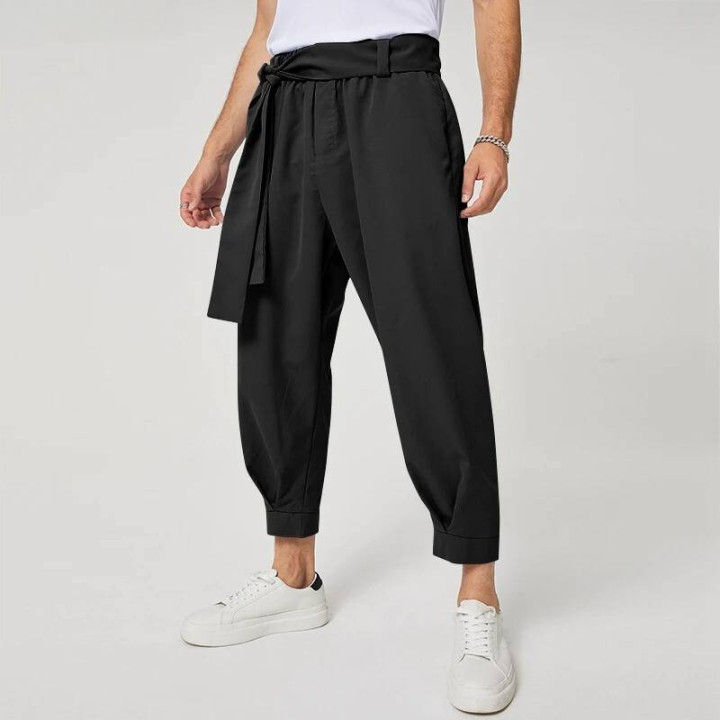 Vêtements japonais et coréens pour garçons - Pantalons japonais et coréens pour hommes - Pantalon Ample Sarūeru