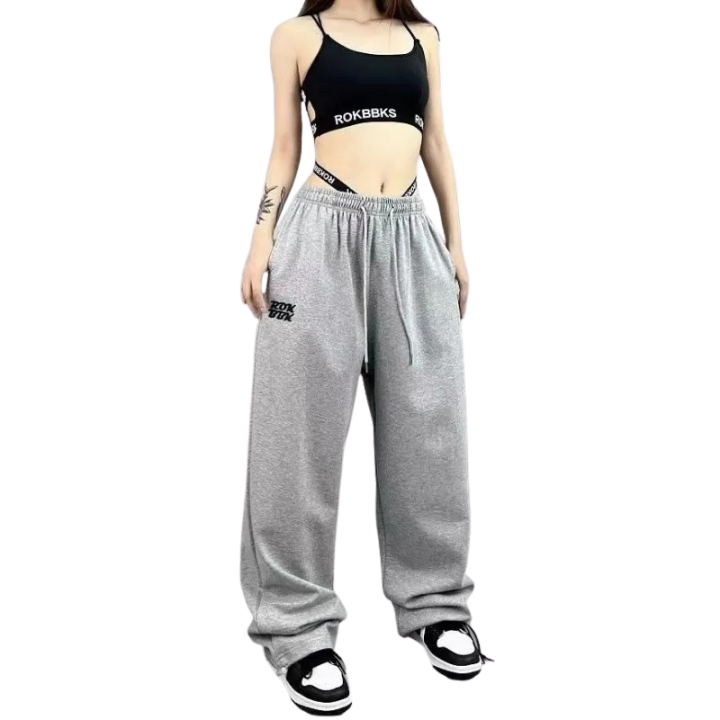 Vêtements japonais et coréens pour filles - Vêtements japonais et coréens pour filles -  Jogging Femme Ample