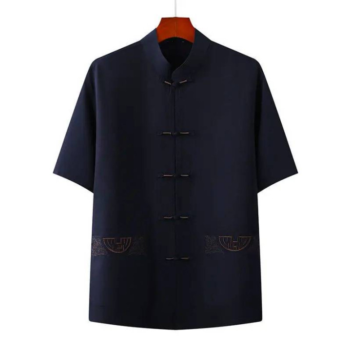 Vêtements japonais et coréens pour hommes - Ensemble Pantalon et Chemise Dentō-tekina