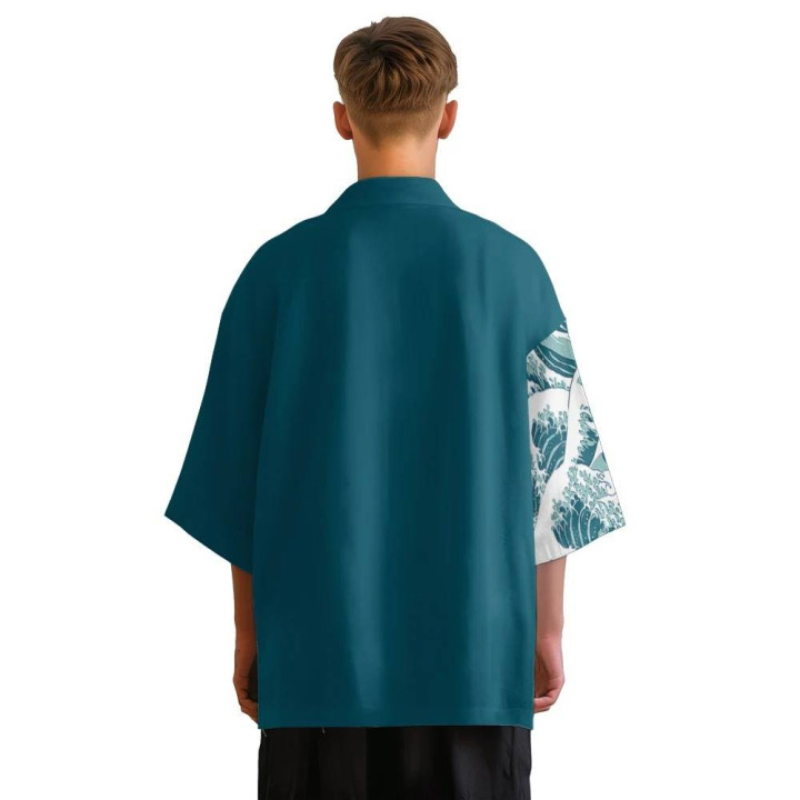 Vêtements japonais et coréens pour hommes - Kimonos japonais et coréens pour hommes - Kimono Bakuzen