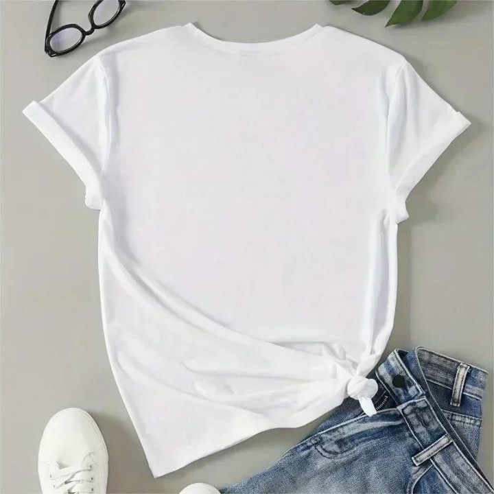 Vêtements japonais et coréens pour filles - T-Shirts japonais et coréens pour femmes - T-shirt Femme Minnie Style