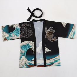 Vêtements japonais et coréens - Kimonos japonais et coréen - Kimono été femme carpe japonaise